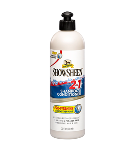 Absorbine ShowSheen 2 in 1 Shampoo & Conditioner 591ml