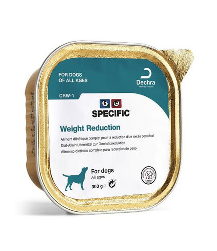 Dechra Specific CRW Canine Weight Reduction Wet Dog Food 6 x 300g