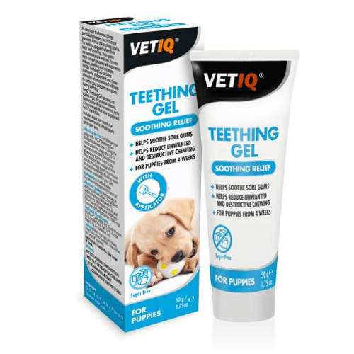 VetIQ Teething Gel For Puppies 50g