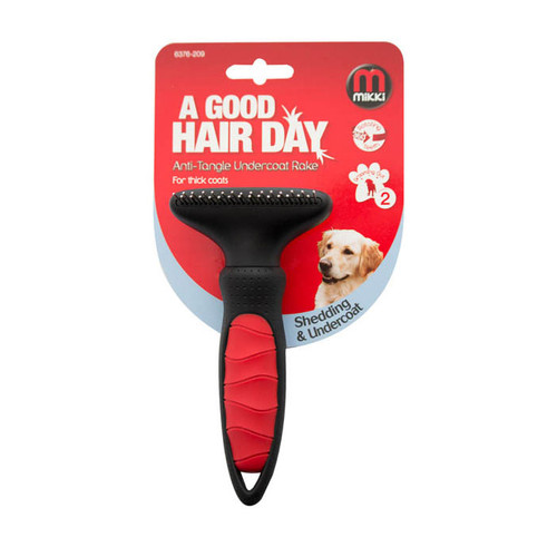 Mikki Small Anti-Tangle Undercoat Rake for double/thick coats