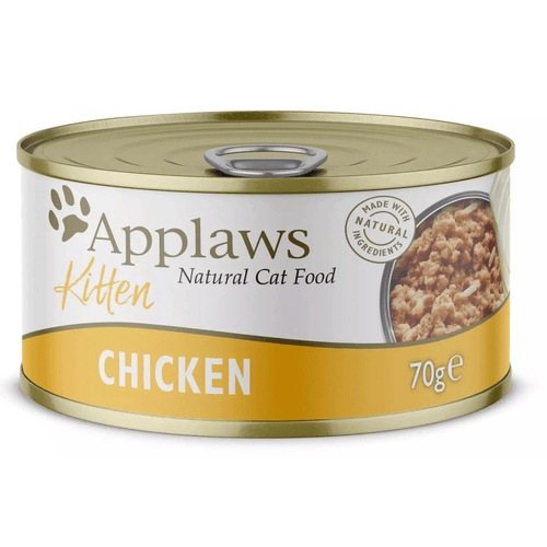 Applaws Natural Kitten Food Tins Chicken Breast 24 x 70g