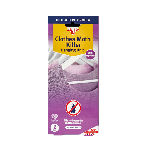 Clothes Moth Killer Kit - 6 Months Protection. Kill Moths, Larvae