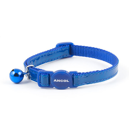 Ancol Gloss Reflective Safety Buckle Cat Collar
