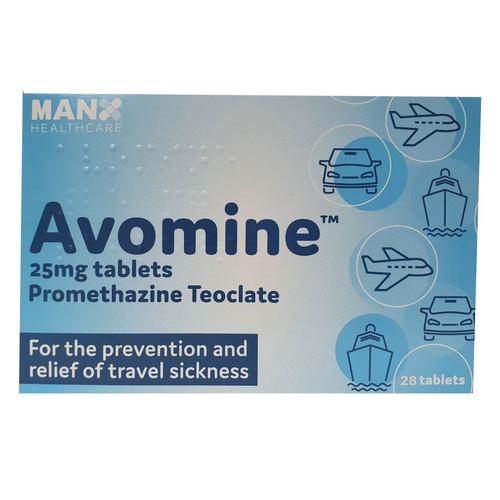 Avomine Tablets 25mg (pack of 28)