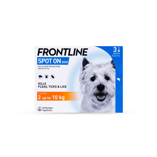 Frontline Spot On for Small Dogs (2-10kg)