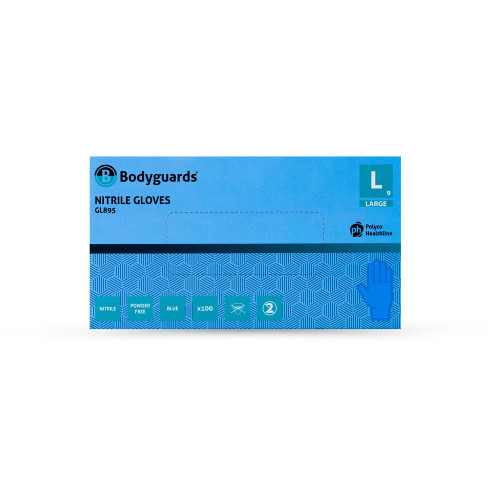 Nitrile Gloves Powder Free (pack of 100)