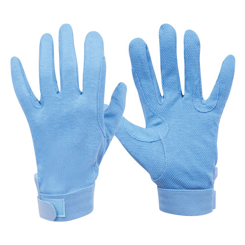 Dublin Track Riding Gloves - Blue