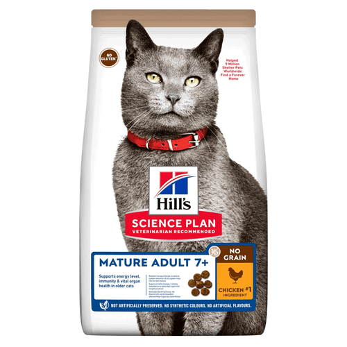 Hills Science Plan No Grain Mature Adult Cat Food