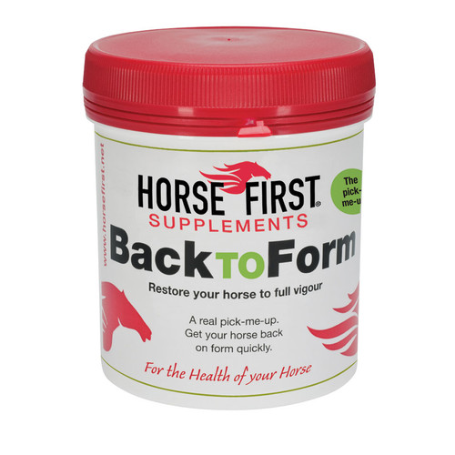 Horse First Back to Form