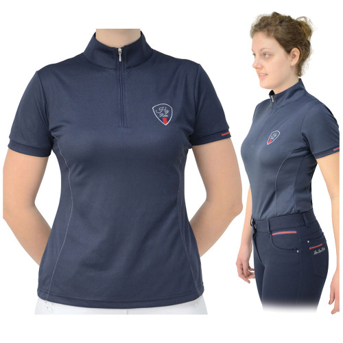 HyRIDER Signature Sports Shirt - Marine Blue