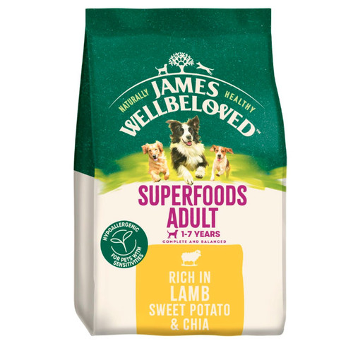 James Wellbeloved Superfoods Adult Lamb with Sweet Potato