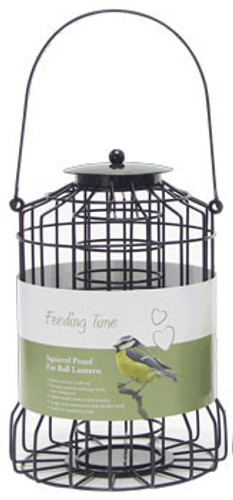 Deluxe Wild Bird Squirrel Proof Fat Ball Lantern