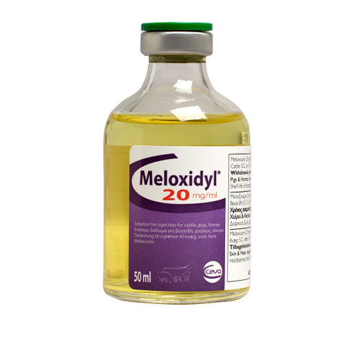 Meloxidyl 20 mg/ml solution for injection for Cattle, Pigs & Horses