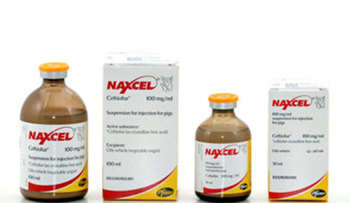 Naxcel 100 mg/ml Suspension for Injection for Pigs