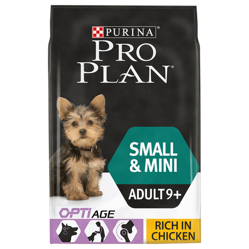 PRO PLAN® Dog Small & Mini Adult 9+ with OPTIAGE rich in Chicken dry food