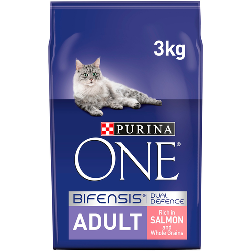 Purina ONE Adult Cat Rich in Salmon & Whole Grains