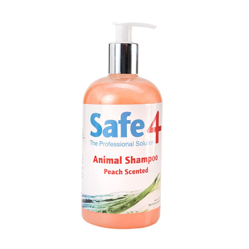 Safe4 Anti-microbial Animal Shampoo Peach