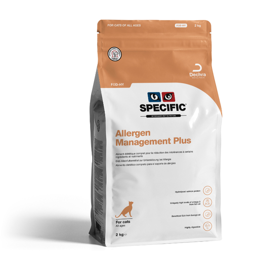 Dechra Specific FOD-HY Allergen Management Plus Dry Cat Food