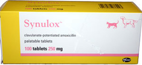 Synulox Palatable Tablets 250mg