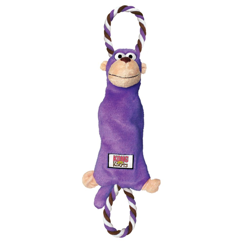KONG Tugger Knots Purple Monkey