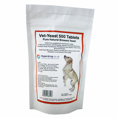 Vet-Yeast Brewers Yeast Tablets for dogs