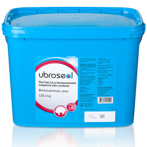 Ubroseal Blue Dry Cow (pack of 120)