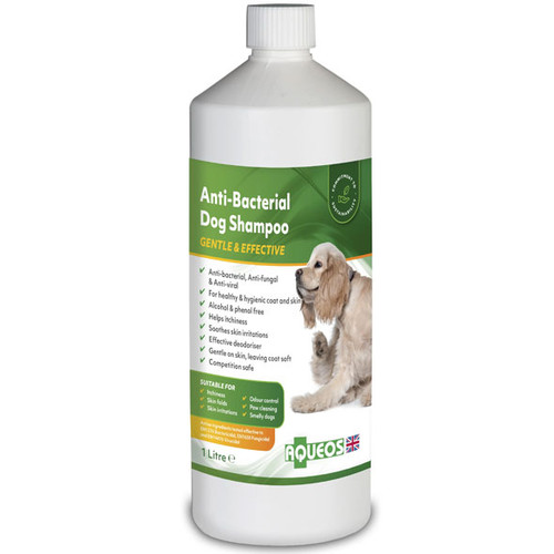 Aqueos Anti-Bacterial Dog Shampoo