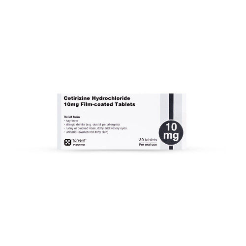 Cetirizine Tablets 10mg (pack of 30)