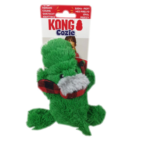 KONG Holiday Cozie Alligator