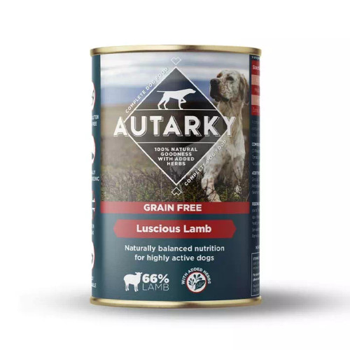 Autarky Grain Free Luscious Lamb Complete 395g x 12