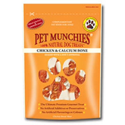 Pet Munchies Chicken & Calcium Bones 100g