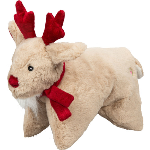 HuggleHounds Snuggles Reindeer Holiday Squooshie