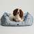 Joules Rainbow Dogs Box Bed