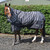 Whitaker Tunstall Turnout Rug Detachable Neck 170g - Grey Check