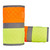 Equisafety Multi Coloured Hi Vis Leg Boots - Yellow/Orange