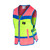Equisafety Multi Colour Hi Vis Waistcoat - Pink/Yellow