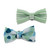 Ancol Soho Pet Bow Tie Stripe/Leaf 2 PACK STRIPE/LEAF