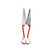 Burgon & Ball No. 10 Drummer Boy Shears Double Bow Red 6.5" RED