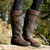 Brogini Warwick Pull-On Country Boots Wide 36 (3.5) WIDE BROWN ADULT