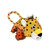 Kong Cozie Tuggz Cheetah SMALL/MEDIUM YELLOW