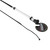 Mactack Dressage Whip Cw26 39" BLACK/WHITE