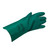 Nitrile Gauntlet Gloves  GREEN