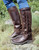 Brogini Winchester Lace Up Country Boots Wide