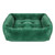 Rosewood Forest Green Faux Fur Box Bed - Medium Rosewood Forest Green Faux Fur Box Bed - Medium