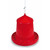 Gaun Poultry Feeder Plastic - Red