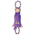 KONG Tugger Knots Purple Monkey