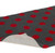 Vetbed Contemporary Living - Charcoal & Red Polka Dots