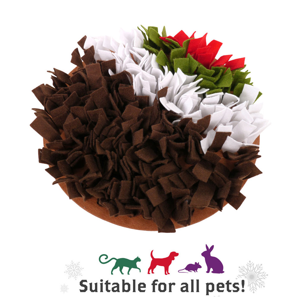 Pudding Snuffle Forage Mat for Dogs, Cats, Rabbits & Rodents