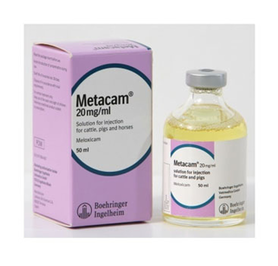 Metacam 20 mg/ml Solution for Injection for Cattle, Pigs POM