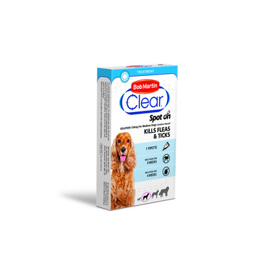 Bob Martin Clear Spot On Medium Dogs 10-20Kg - Main Image